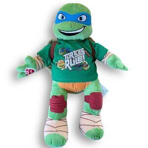 Teenage Mutant Ninja Turtles Leonardo Build A Bear Plush 18" TMNT Nickelodeon